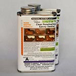 SMITH & COMPANY CLEAR PENETRATING EPOXY SEALER! 2 Quart Kit!