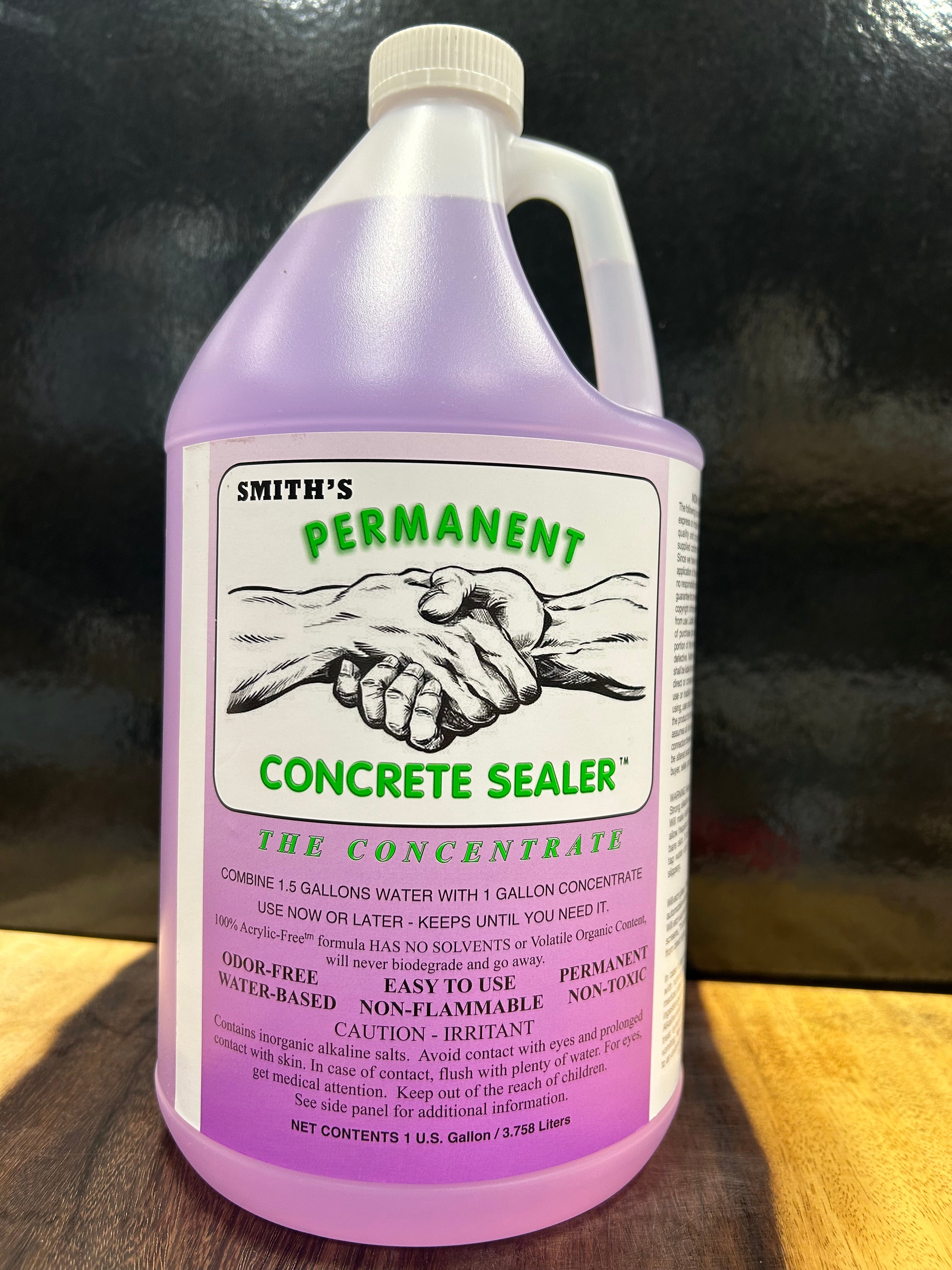 SMITH & COMPANY CLEAR PENETRATING EPOXY SEALER! 2 Quart Kit!